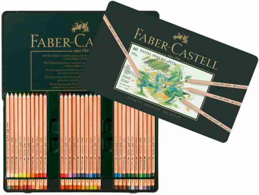 Faber-Castell PITT Pastel Pencil 101 White / White Charcoal Pencil