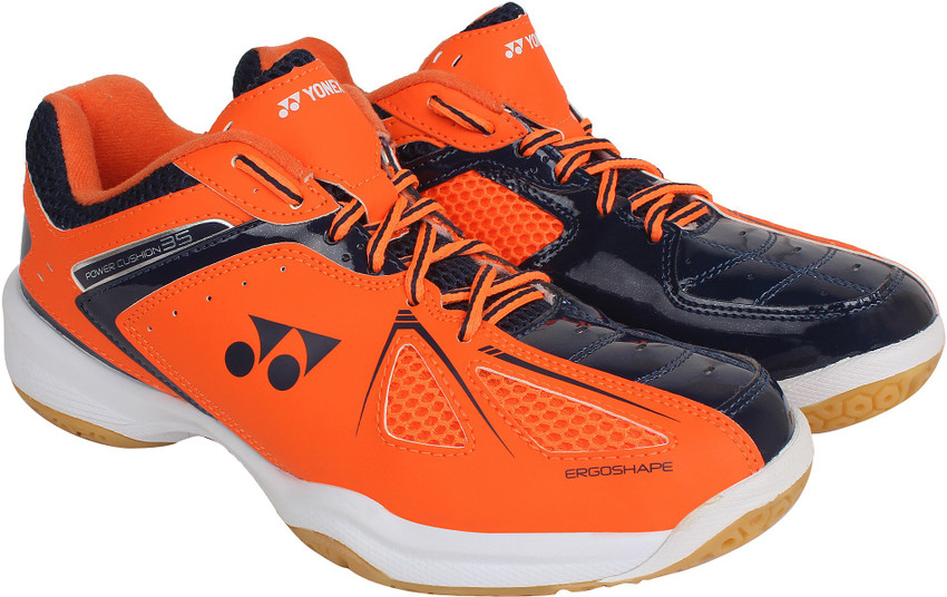 YONEX SHB 35 EX Badminton Shoes For Men Buy ORANGE Color YONEX SHB 35 EX Badminton Shoes For Men Online at Best Price Shop Online for Footwears in India Flipkart