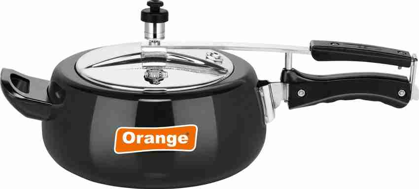 Orange pressure cooker on sale 3 litre