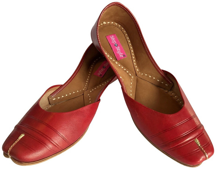 Step N Style Bridal Flats Wedding Shoes Indian Designer Shoes