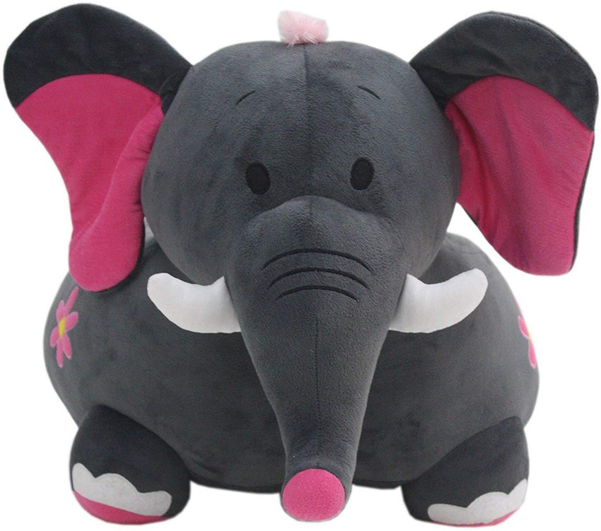 Sana JUMBO Elephant Shape Soft toy chair seat for baby sitting