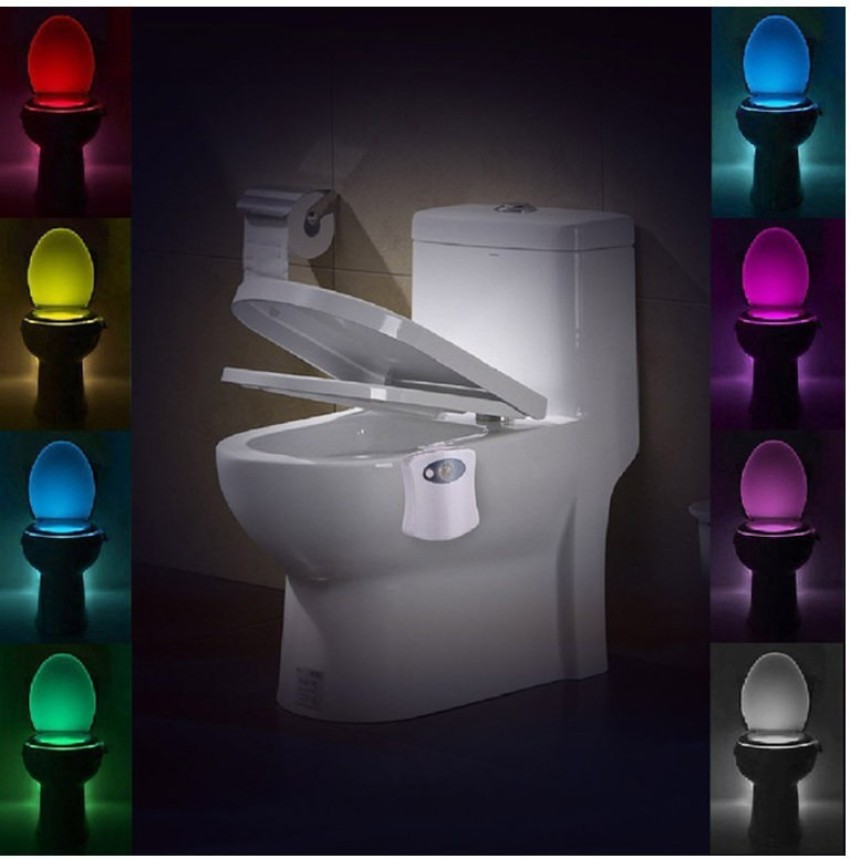 Toilet Night Light, Smart Pir Motion Sensor Activated 7colors