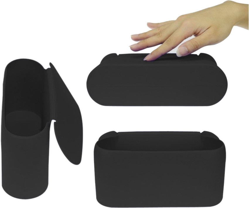 8L Waterproof Folding Car Trash Can With Lid And Storage Pockets