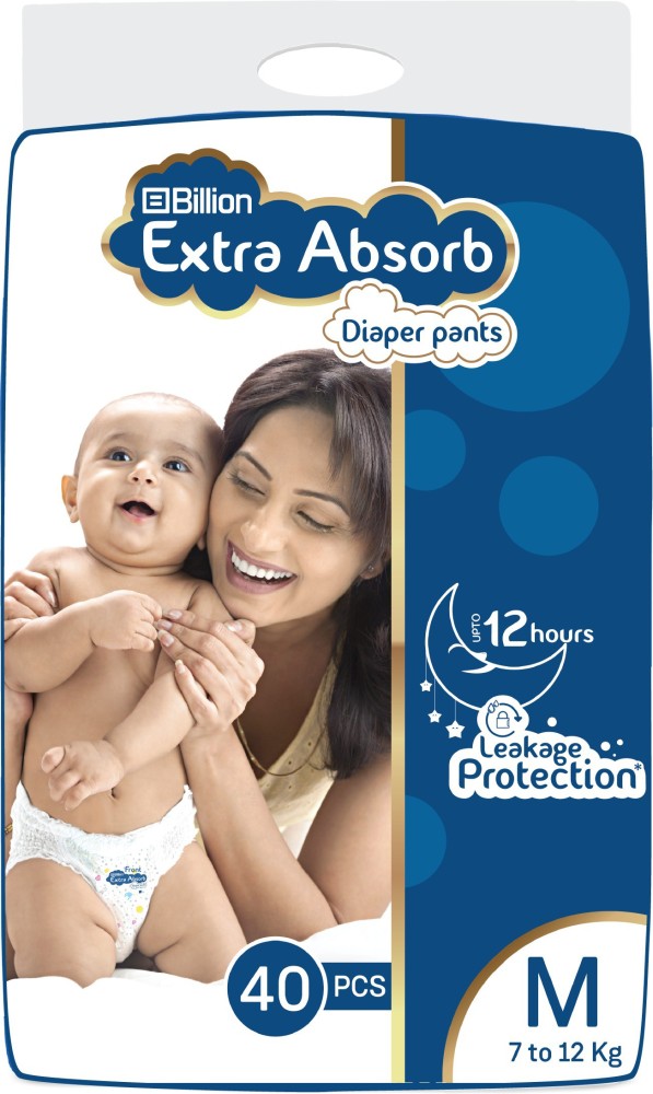 Billion Extra Absorb Diaper Pants  XL  Buy 54 Billion Pant Diapers   Flipkartcom