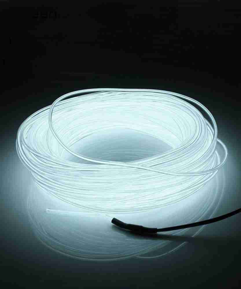 CARZEX EL Wire Car Interior Light Ambient Neon Light for Cars With  Controler (Ice Blue, 5 Meter) Car Fancy Lights Price in India - Buy CARZEX  EL Wire Car Interior Light Ambient
