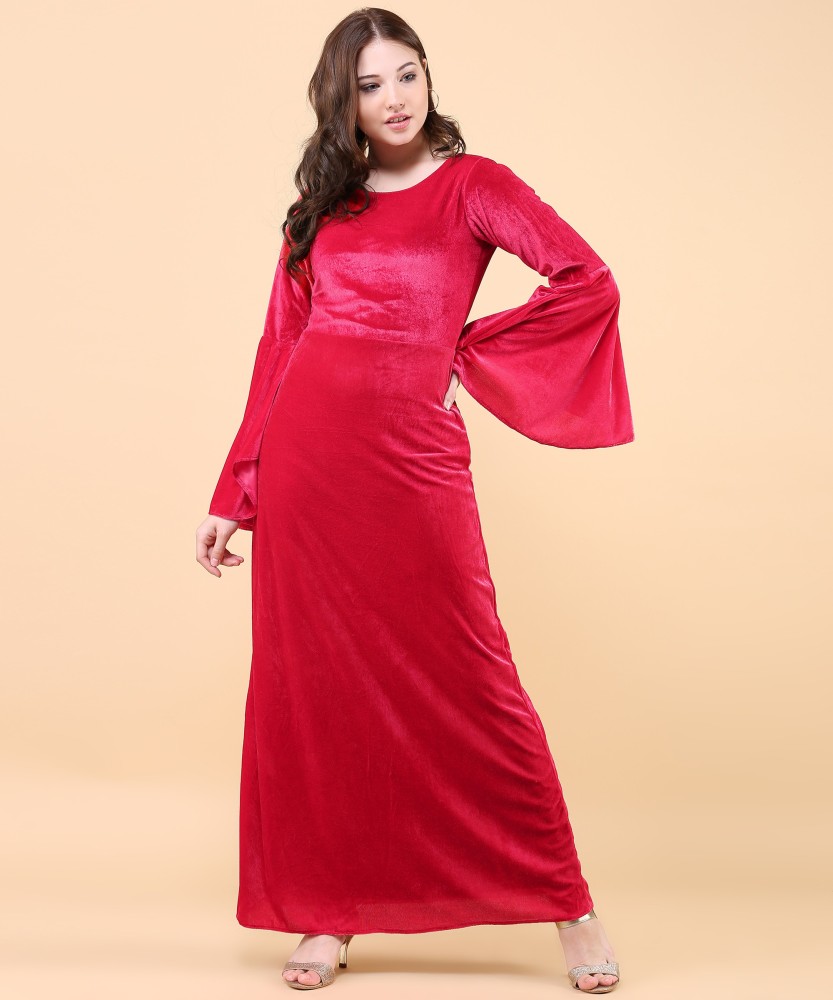 Flipkart deals velvet dresses