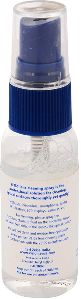 Zeiss Spray Nettoyant Optique 30ml + Tissu Microfibre