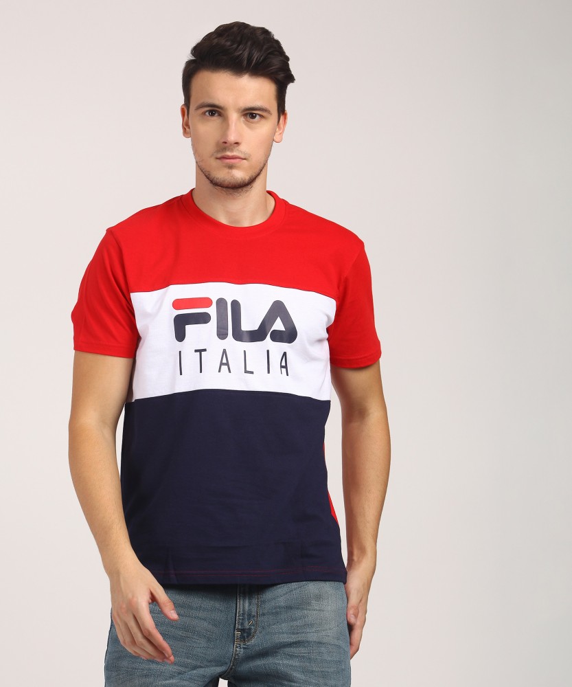 Fila on sale shirt red