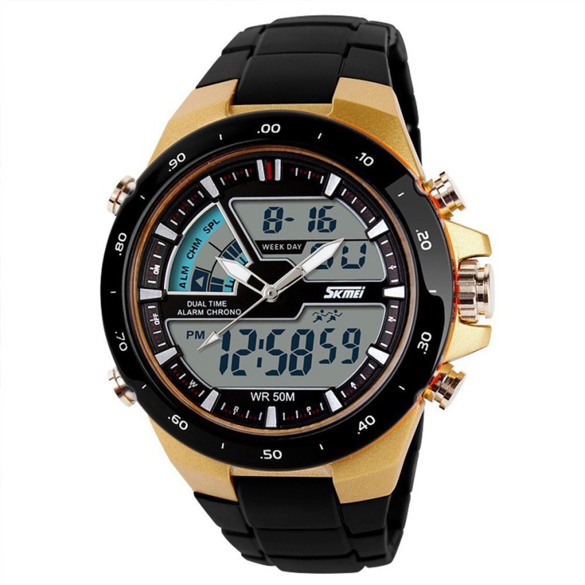 Skmei gold watch store price