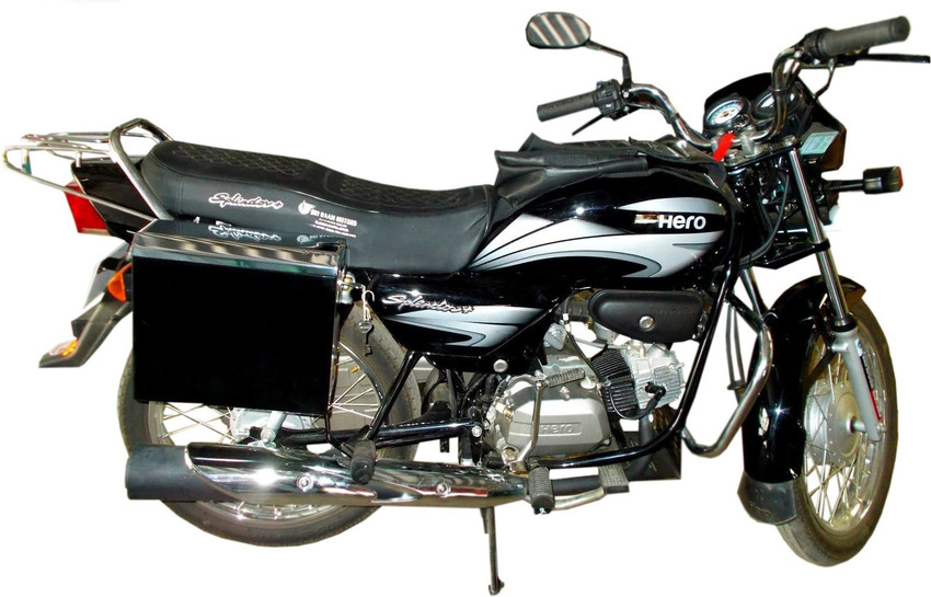Lotus Box Erode Luggage Box Black Steel Motorbike Saddlebag Price
