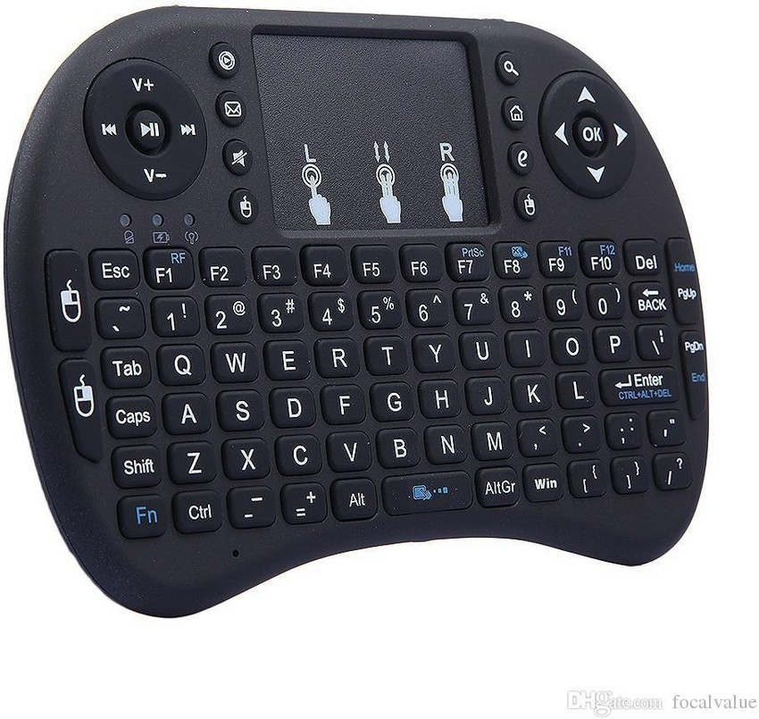Mini teclado smart tv 2025