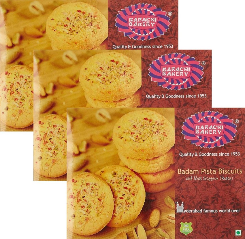 Karachi Bakery- Salt Biscuits, Oz (400 G), Indian Snacks,