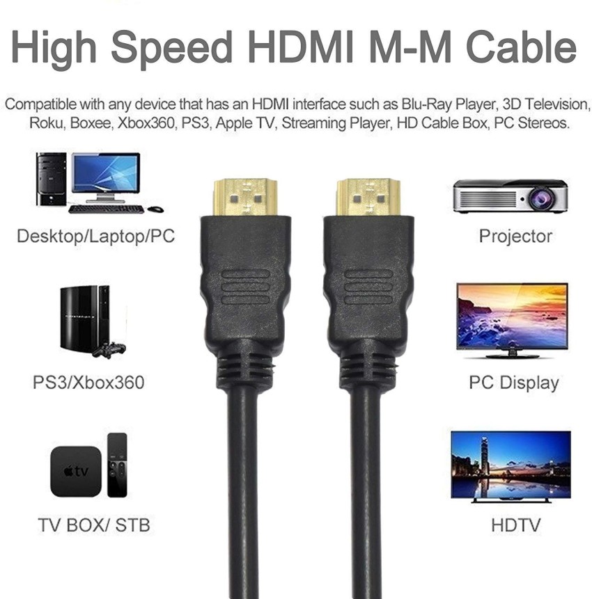 Cable Hdmi a Hdmi 15 Metros Full Hd 1080p Bluray 3d Ps3 Ps4 Xbox Tv