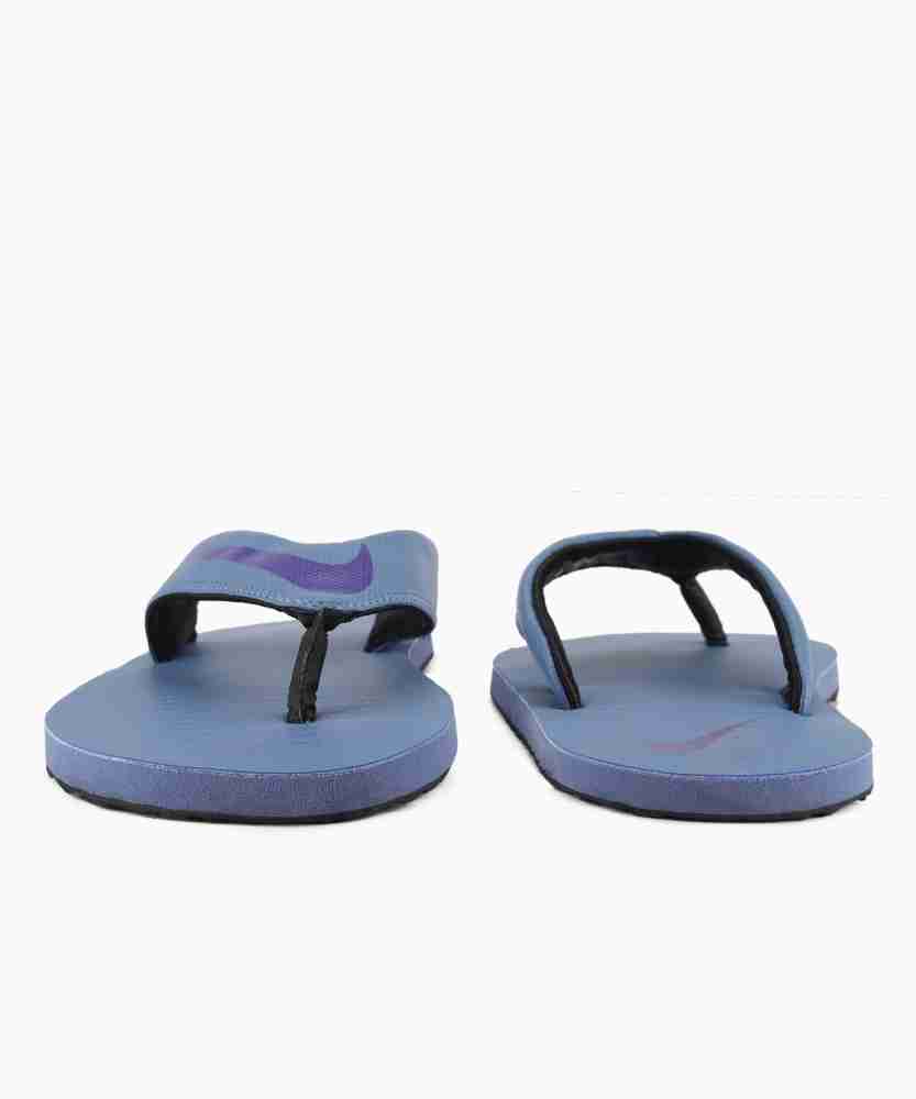 Purple nike flip discount flops