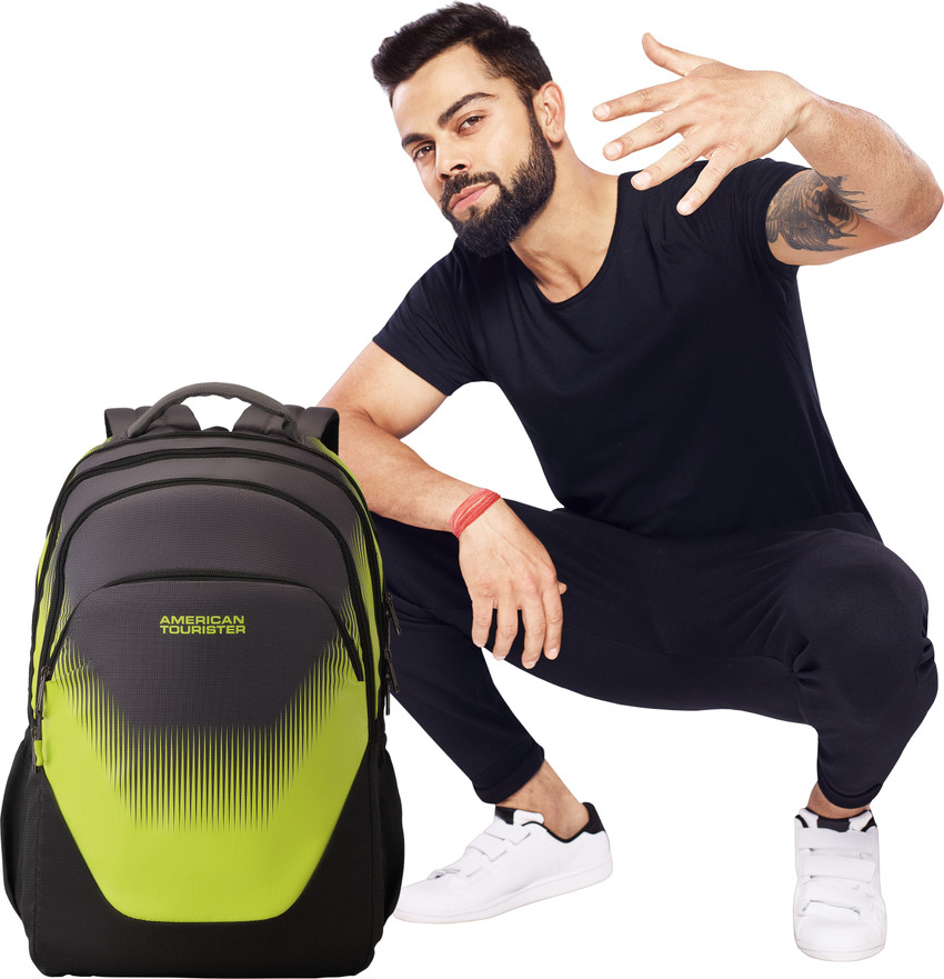 AMERICAN TOURISTER Trivo Schbag 02 31 L Backpack Grey Black Price in India Flipkart
