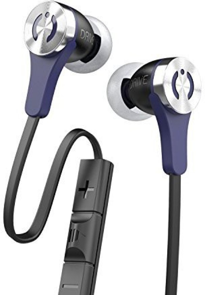 MuveAcoustics Drive In Ear Earphone Steel Black Wired Headset