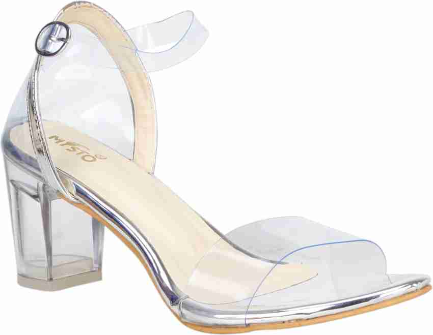 Womens clearance transparent sandals