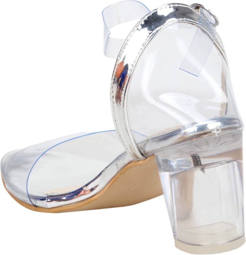 Transparent heels clearance flipkart