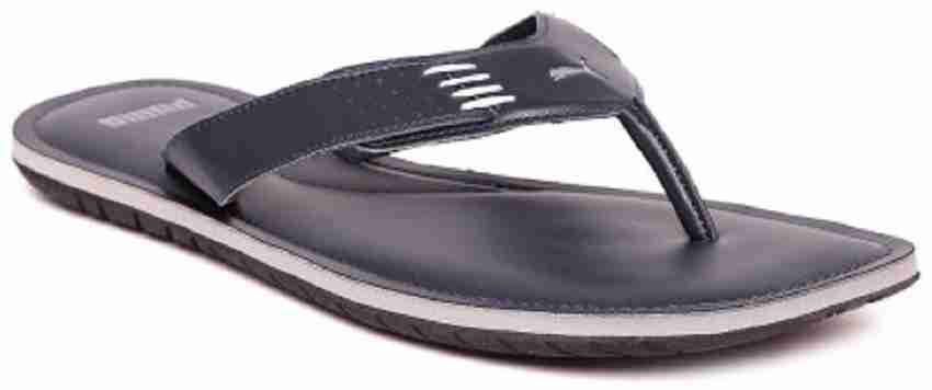 Puma blue thong flip flop top