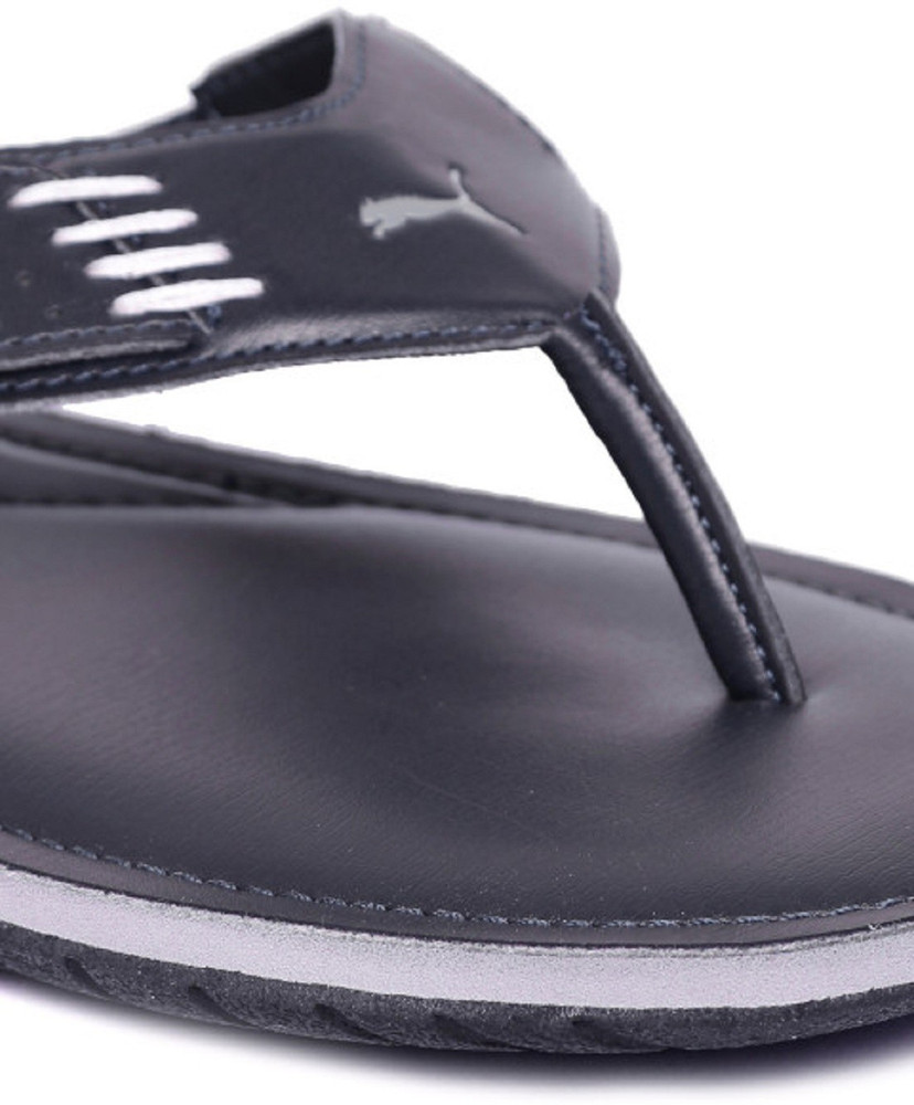 PUMA Men Puma Men s Navy Blue Solid Thong Flip Flops Flip Flops