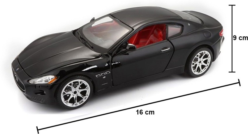 Bburago – 22107bk – 21036bk – Vehicle Miniature – Model Scale Maserati  GranTurismo – 2008 – Echelle 1/24- Assorted Colours For Boys: Buy Online at  Best Price in UAE 