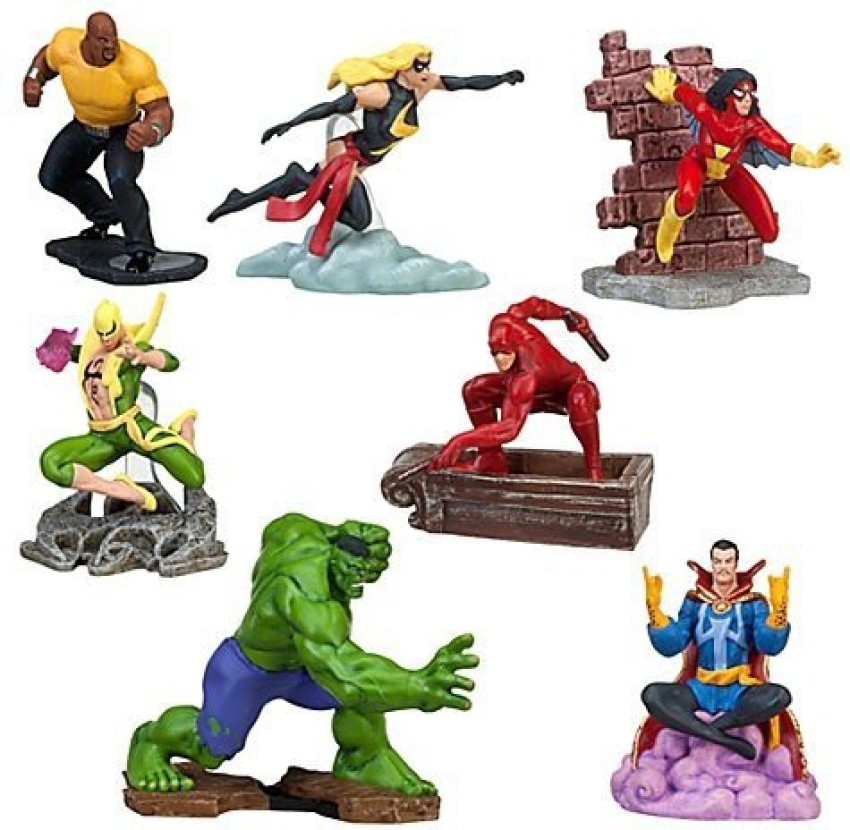 Marvel figurine hot sale playset