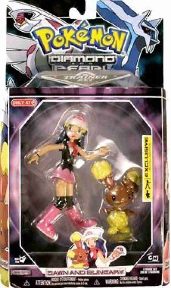 Pokemon Diamond Pearl Trainer Sets Dawn Buneary Exclusive Action Figure Set  Jakks Pacific - ToyWiz