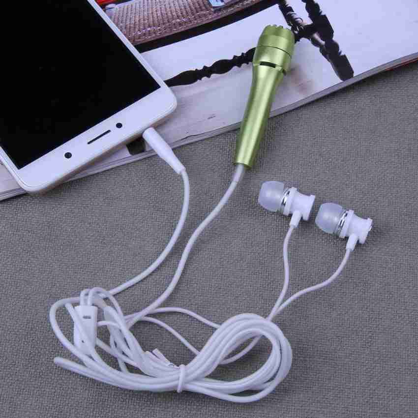 Earphone connection hotsell with mic