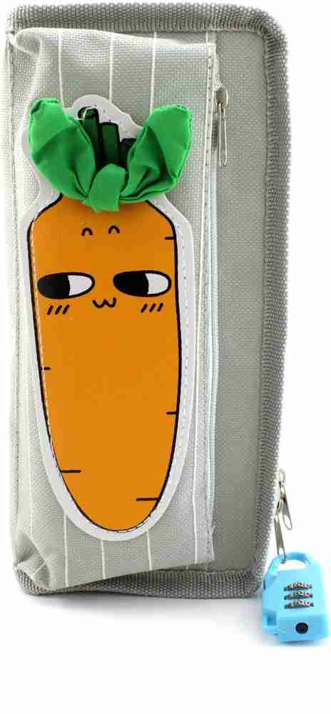 Zippered Pouch - Carrot