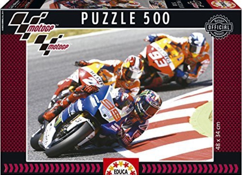 Educa Borras Puzzle Moto GP (500 Pieces) - Puzzle Moto GP (500 Pieces) .  shop for Educa Borras products in India.