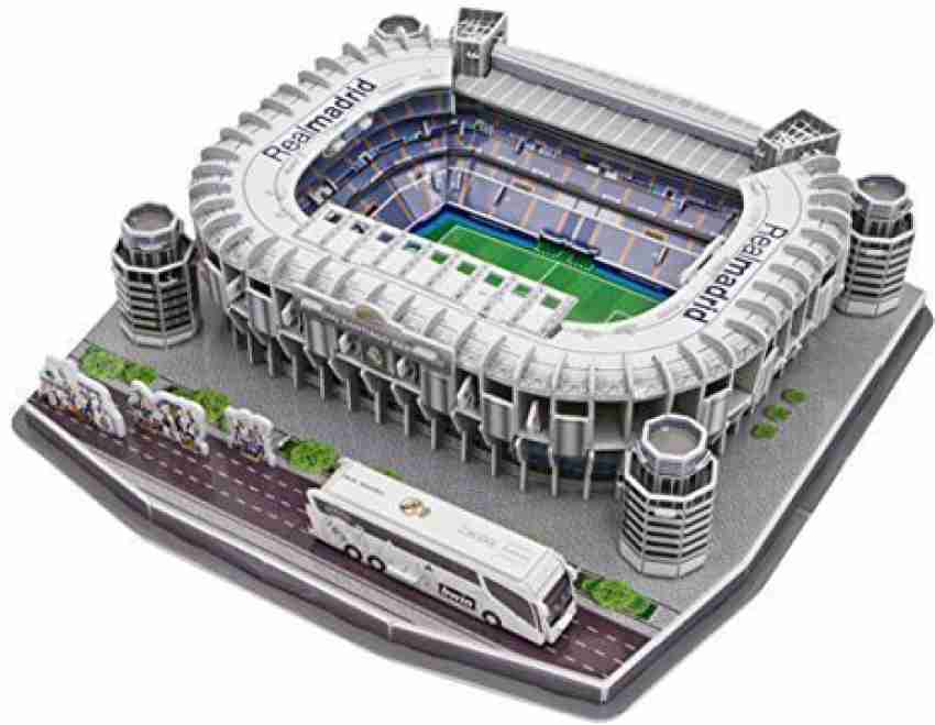 Nanostad Real Madrid Santiago Bernabeu Stadium 3D Puzzle by - Real Madrid  Santiago Bernabeu Stadium 3D Puzzle by . shop for Nanostad products in  India.