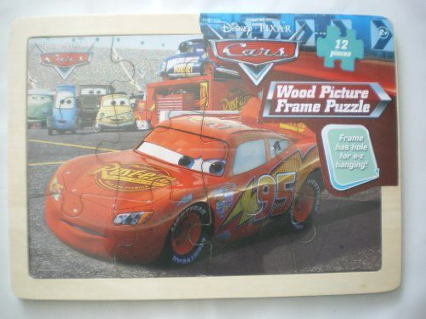 Disney cars hot sale wooden puzzle