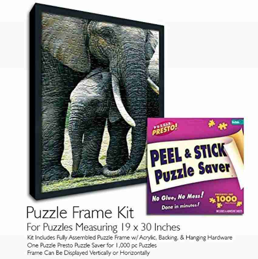 Buffalo Games Jigsaw Puzzle Frame Kit - Made To Display Puzzles Measuring  19x30 Inches - Jigsaw Puzzle Frame Kit - Made To Display Puzzles Measuring  19x30 Inches . shop for Buffalo Games