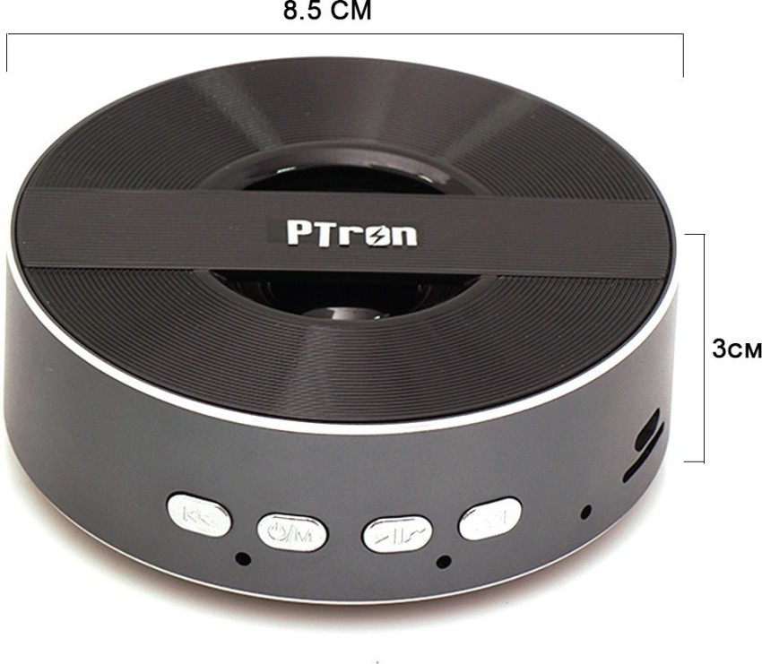 pTron Musicbot Lite 5W Mini Bluetooth Speaker with 6Hrs Playtime, Imme -  pTron India