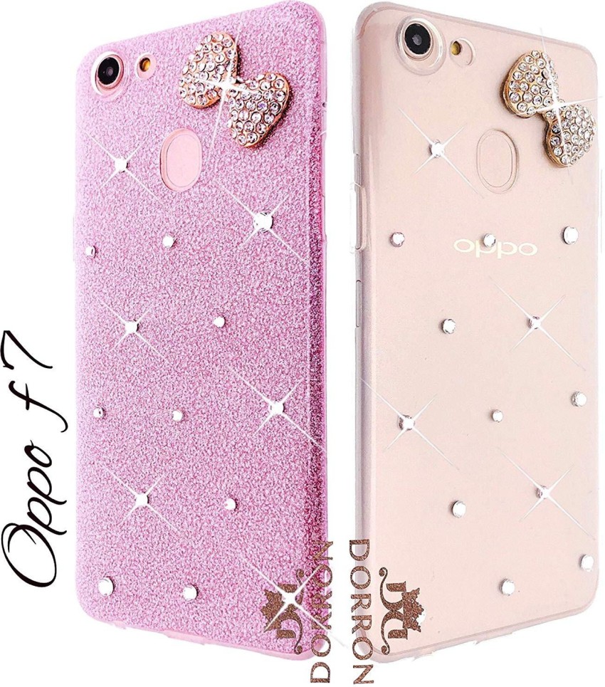 DORRON Back Cover for iPhone 7 Plus / 7Plus Stylish Dancing Girls Designer  Glitter Bling Soft Fancy Case (Rose Gold) - DORRON 