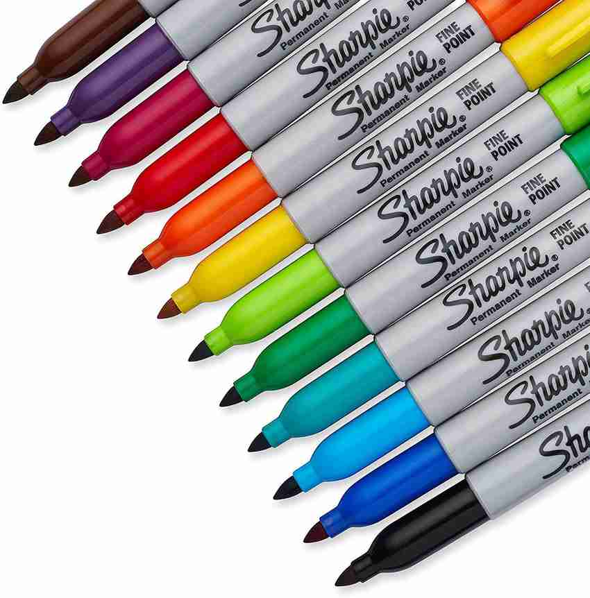 Fine tip colored online sharpies