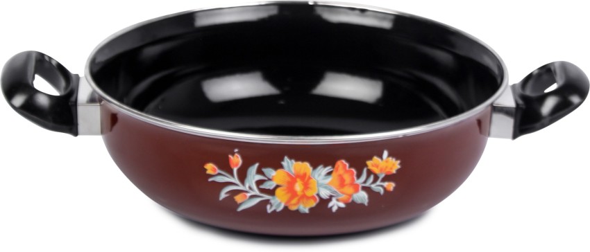 Buy Jikoni Pre-Seasoned Cast Iron Kadai, 10 inch (260mm, Cast Iron