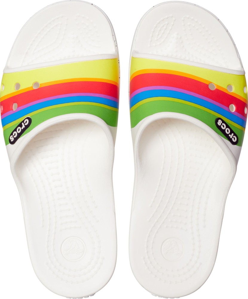 Crocband rainbow 2024 slide