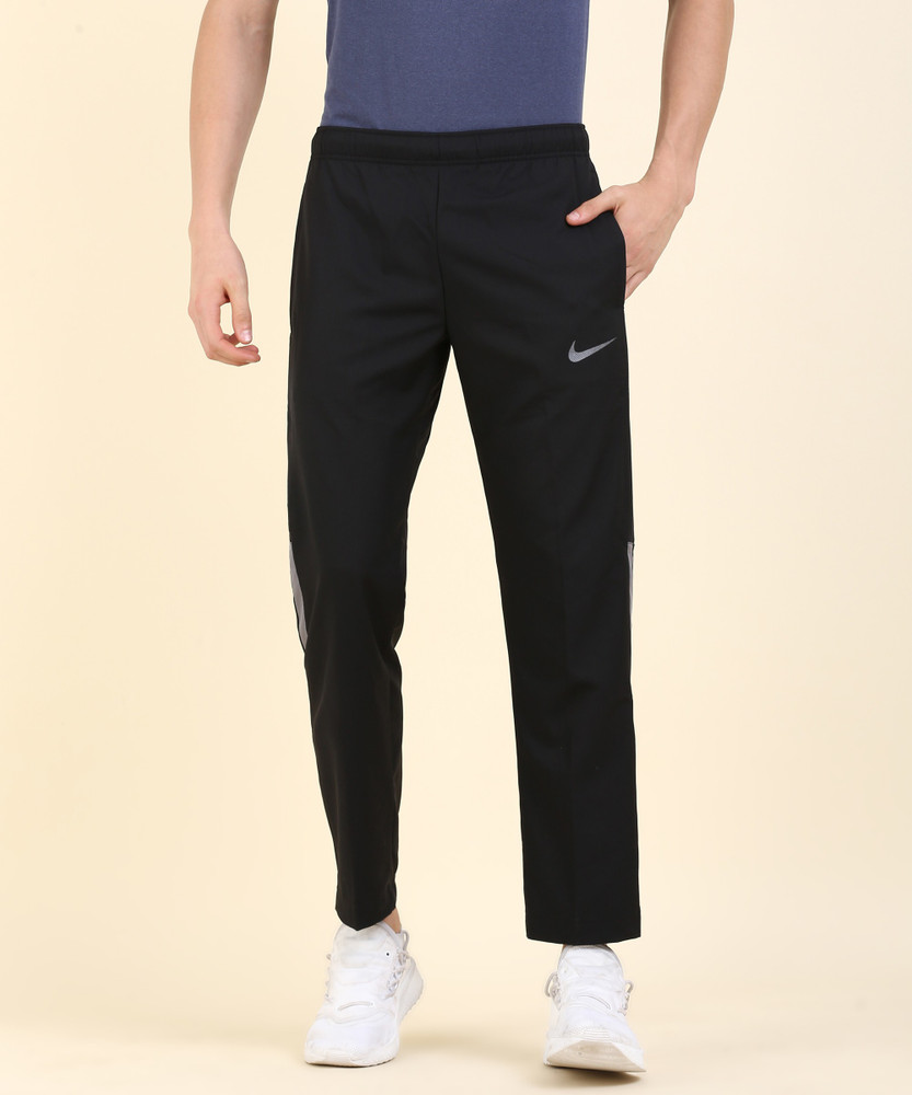 NIKE Solid Men Black Track Pants Flipkart