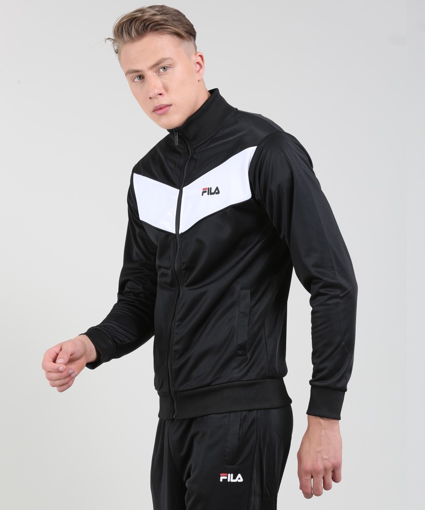 Fila tracksuit on sale black