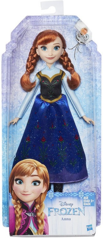 Anna frozen barbie sales doll