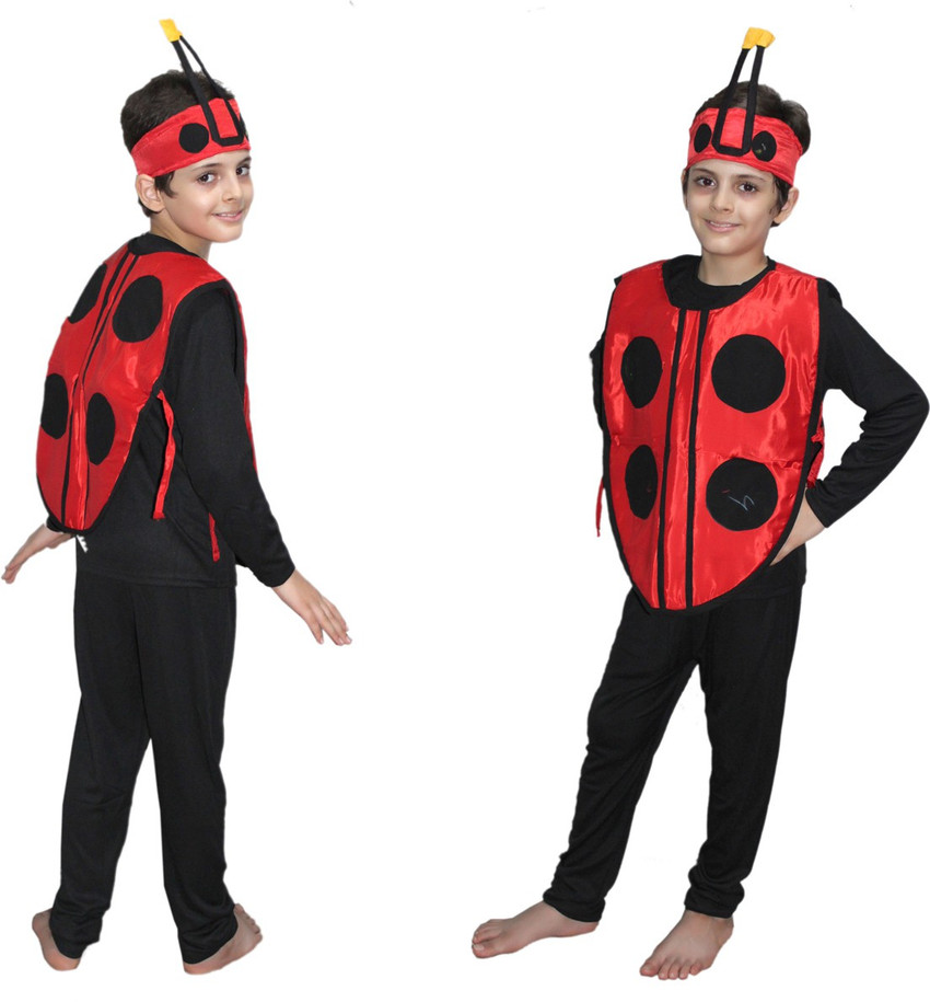 KAKU FANCY DRESSES Lady Bird Insect Costume Red Black 5 6 Years For Boys Girls Kids Costume Wear Price in India Buy KAKU FANCY DRESSES Lady Bird Insect Costume Red