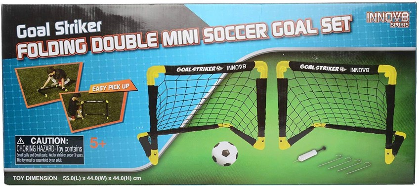 Innov8 Folding Mini Soccer Goal - Set of 2 Football Kit Price in India -  Buy Innov8 Folding Mini Soccer Goal - Set of 2 Football Kit online at