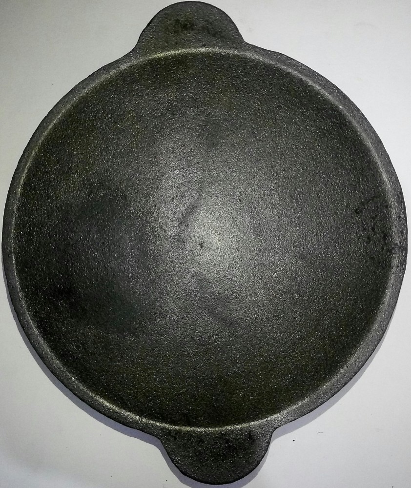 The Indus Valley Pre-Seasoned Cast Iron Appam Pan - (7.8 inch,1.4kg)  Concave Pan 20 cm diameter 0.3 L capacity Price in India - Buy The Indus  Valley Pre-Seasoned Cast Iron Appam Pan - (