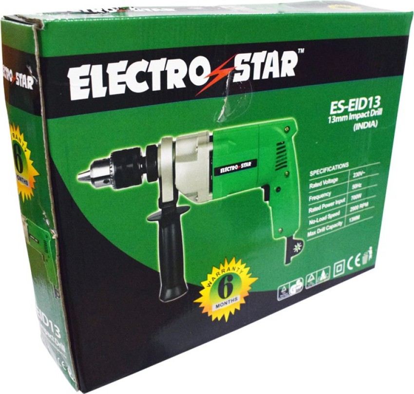 Electrex drill machine 13mm new arrivals