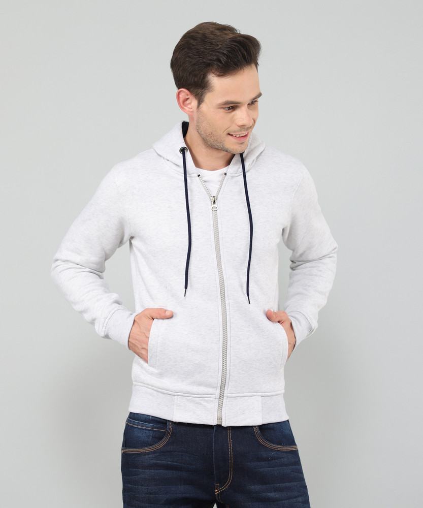 White hoodie mens flipkart sales