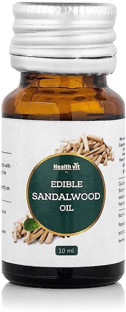 HealthVit Edible Sandalwood Oil, 10 ml - Price in India, Buy HealthVit  Edible Sandalwood Oil, 10 ml Online In India, Reviews, Ratings & Features