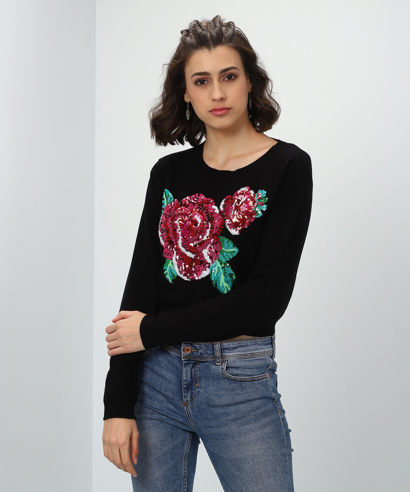 Forever 21 rose sweater online