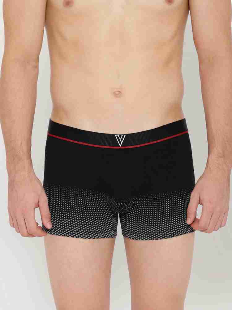 Buy Van Heusen Innerwear Black Regular Fit Trunks for Mens Online