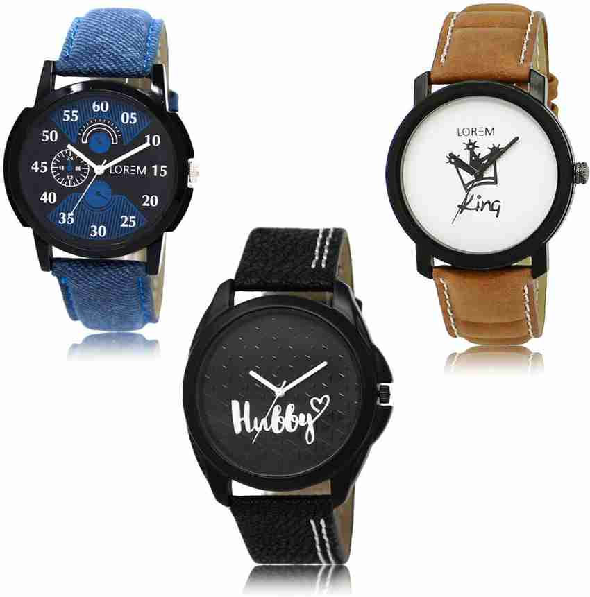 LOREM Analog Watch For Men Buy LOREM Analog Watch For Men LR 02 18 31 Online at Best Prices in India Flipkart